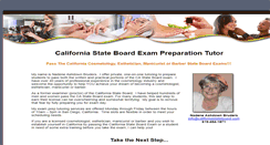 Desktop Screenshot of californiastateboard.com