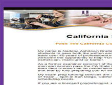 Tablet Screenshot of californiastateboard.com